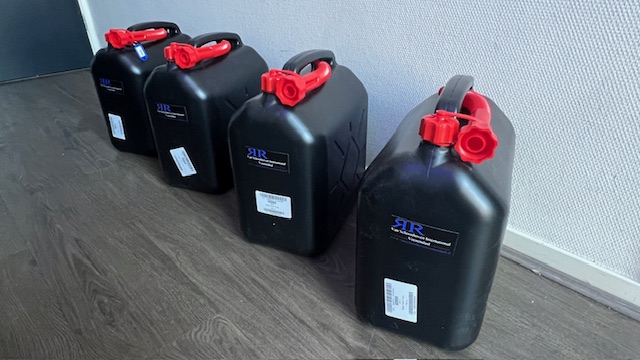 Brandstof jerrycan verhuur